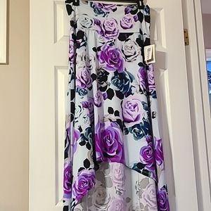 LuLaRoe Olivia Maxi Skirt XL NWT